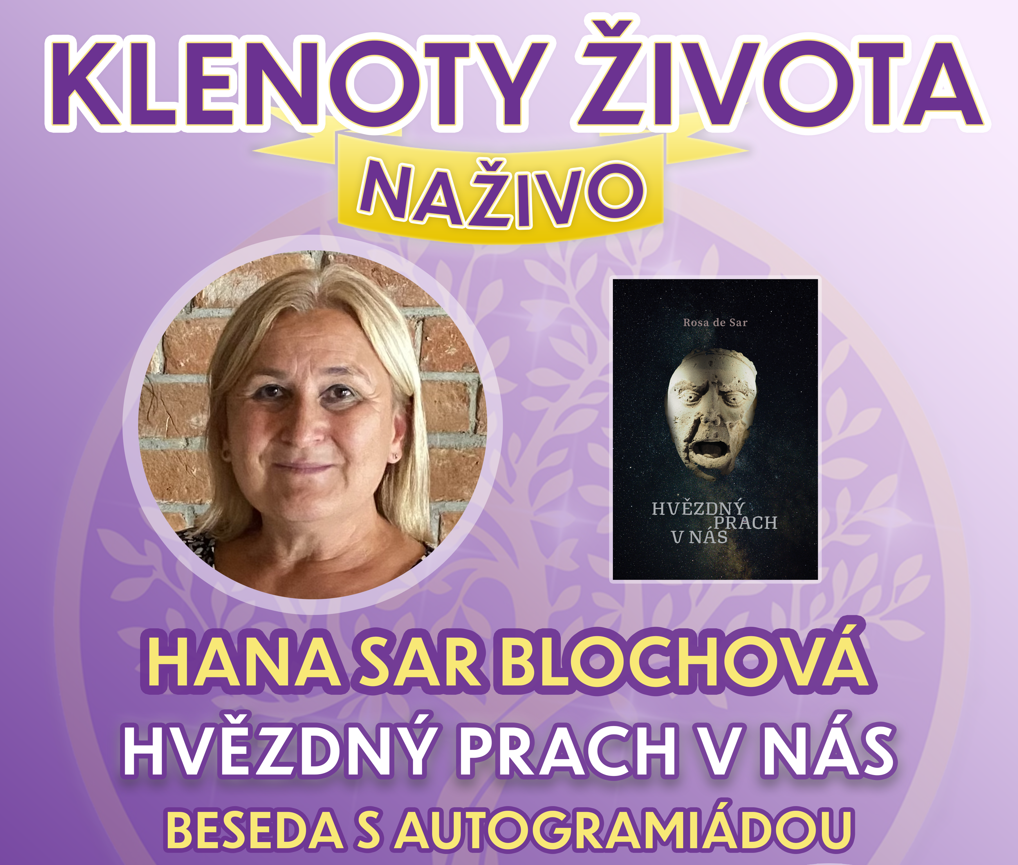 Hana Sar Blochová 23. 5. 2026 v Plzni
