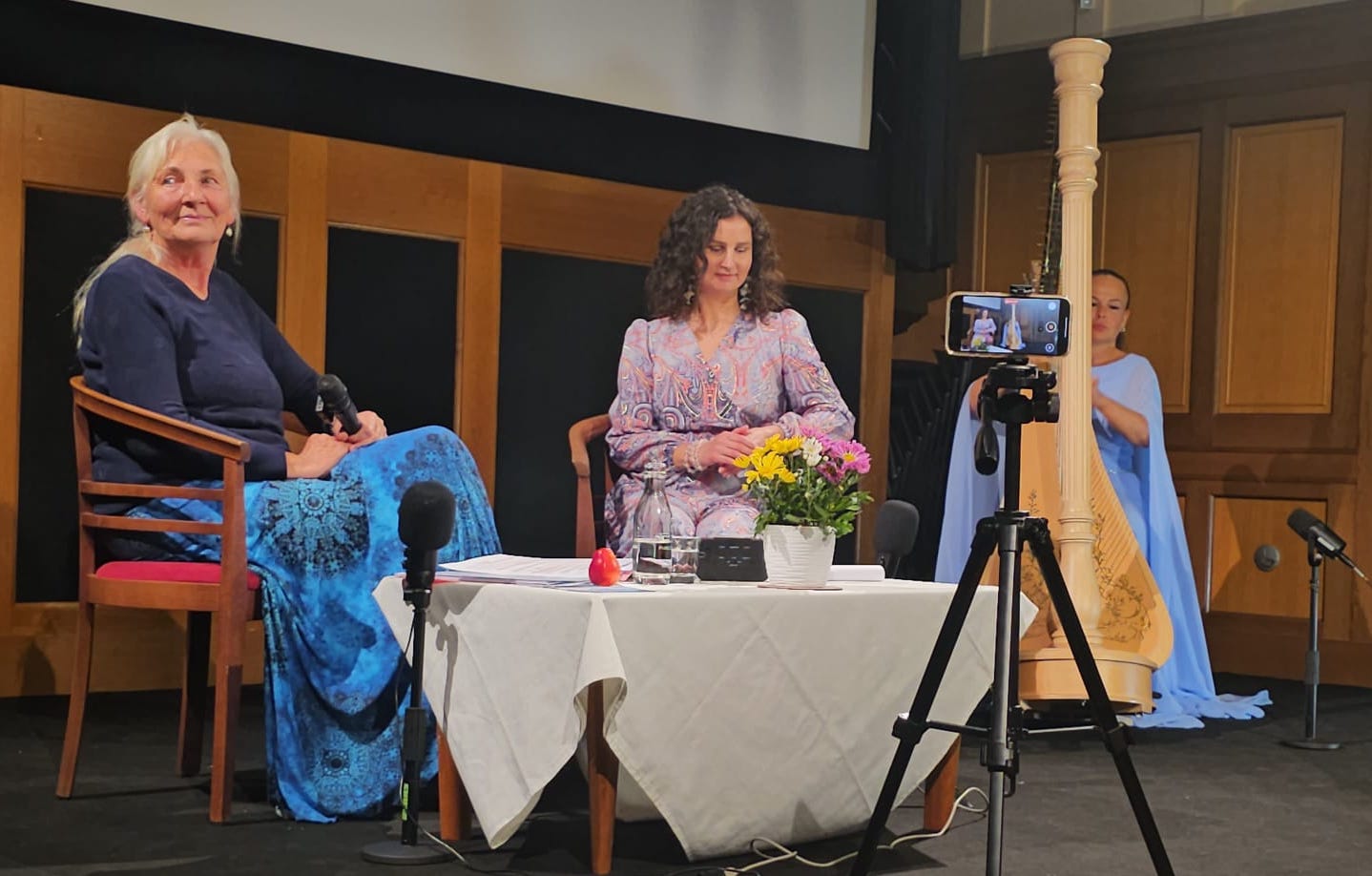 Zdeňka Jordánová na besedě v Plzni