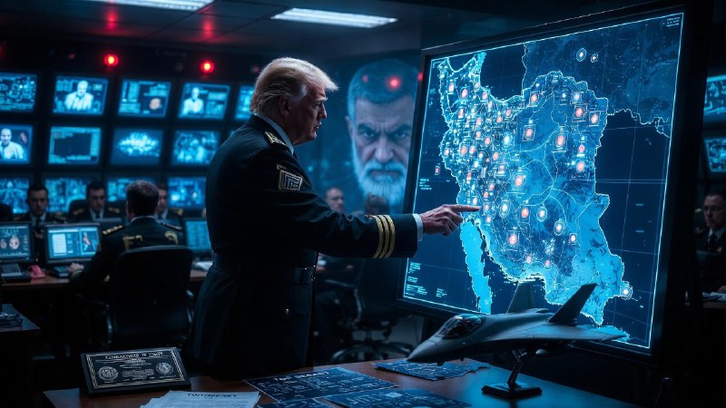 🚨🇺🇸🇮🇷4 známky toho, že USA se připravují na vojenský útok na Írán1️⃣ Př?...