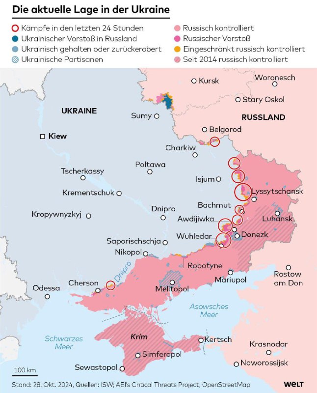 ‼️🇷🇺🇺🇦478 km² za měsíc: Ruská armáda postupuje na východní Ukrajině tempem n...
