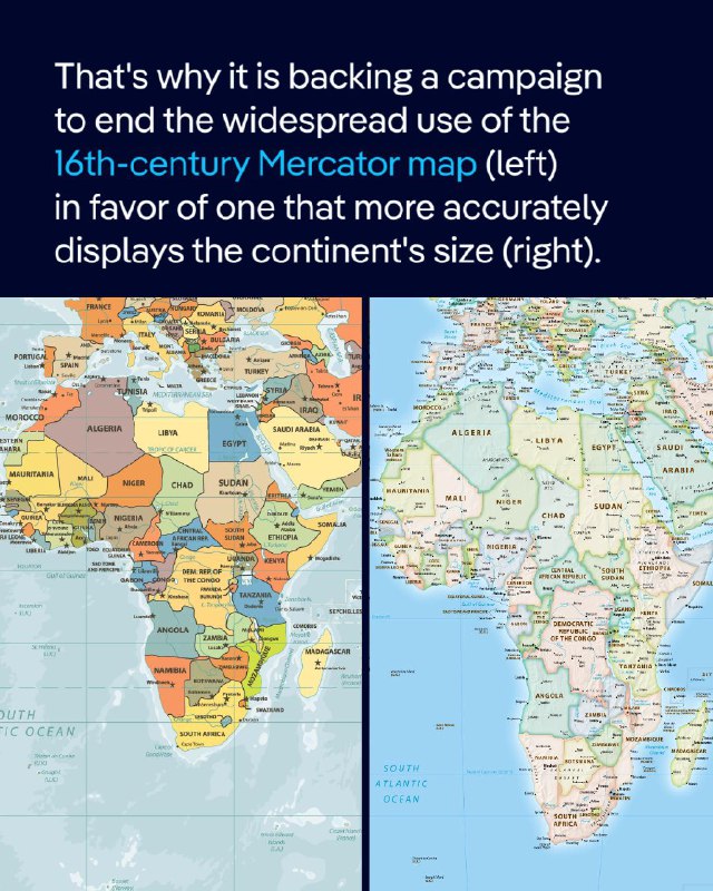 .Afrika je 14krát větší než Grónsko – ale většina map to neukazuje. Africká unie nyní po... .Afrika je 14krát větší než Grónsko – ale většina map to neukazuje. Africká unie nyní po...
