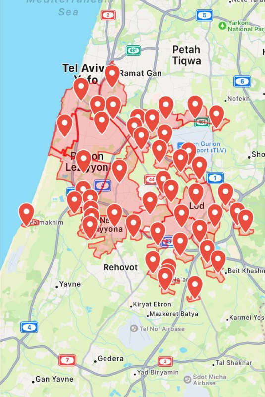 💥🇮🇱🇵🇸Al-Qassam zahájila velkou raketovou palbu na Tel Aviv