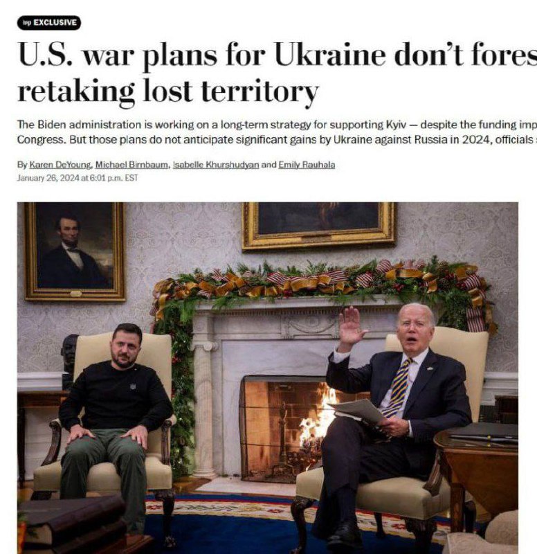 Americká strategie pomoci Ukrajině pro rok 2024 nepočítá s navrácením území – The Washing...