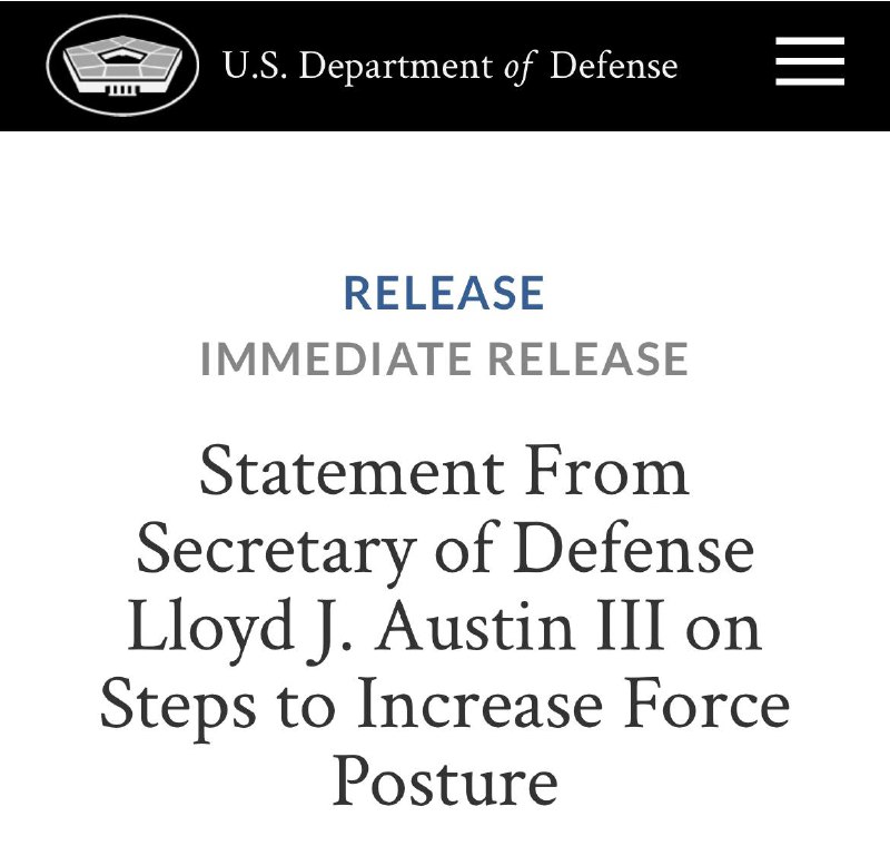 Americký ministr obrany Lloyd Austin nařídil rozmístění amerických systémů protiraketové o...