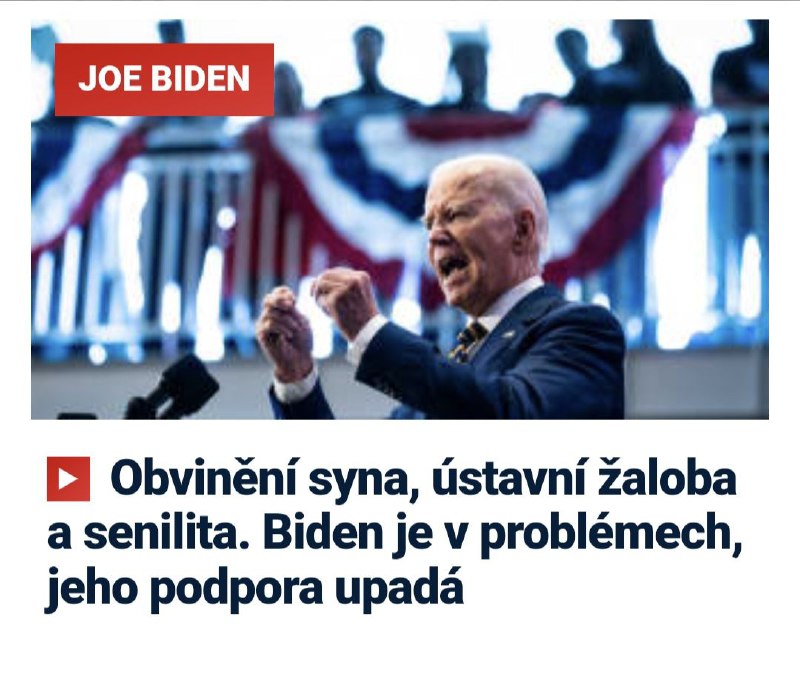 🇺🇸Americký prezident Joe Biden čelí v USA vlně kritiky, a to hned kvůli třem problémům...
