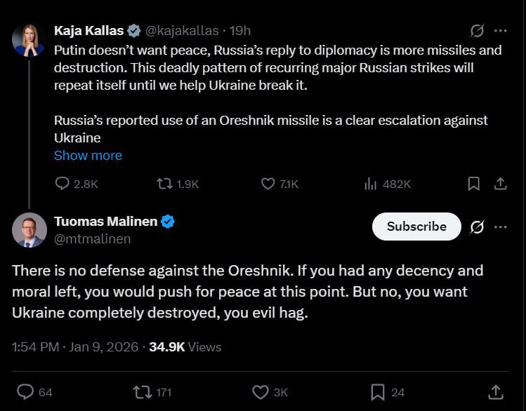 👀 Analytik kritizuje Kallasovou z EU: „Kdybyste měla nějakou slušnost, prosazovala byste mí...