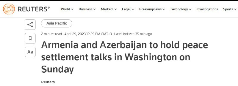 Arménie a Ázerbájdžán uspořádají mírová jednáníPodle arménského ministerstva zahranič...