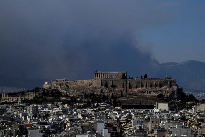 🇬🇷Atény v ohrožení. Na předměstí hoří domy, probíhá evakuace desítek tisíc lidí. ...