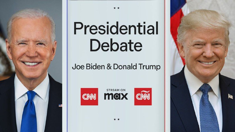 ❗️Biden a prezident Trump se proti sobě postaví 27. června na CNN.