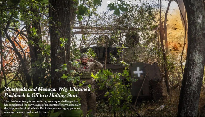 🇺🇸Bílý dům považuje výsledky prvních týdnů ukrajinské ofenzívy za „vystřízlivěn...