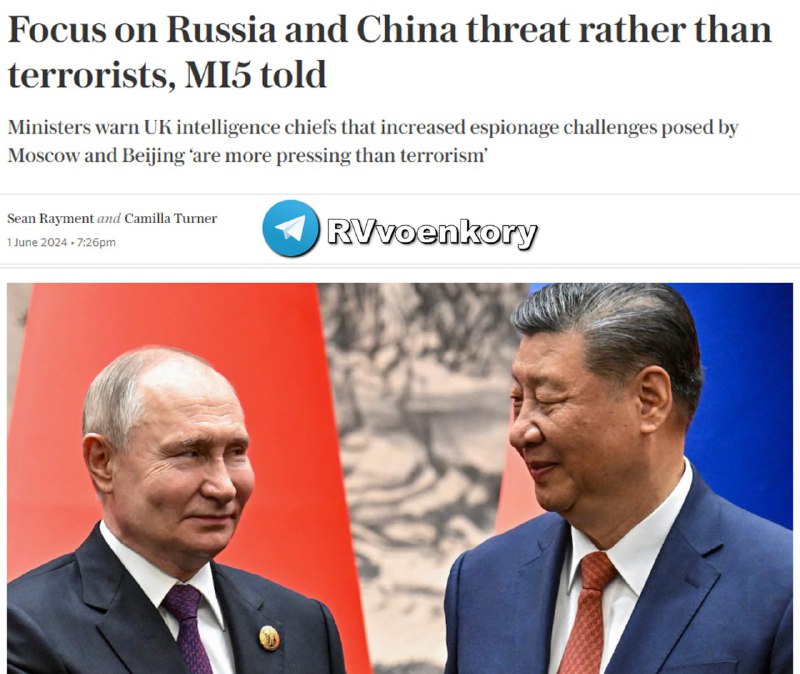 🇬🇧🇷🇺🇨🇳 Britská kontrarozvědka má za úkol zaměřit se na Rusko a Čínu místo...