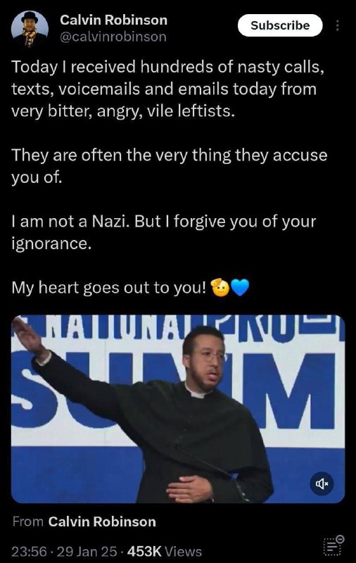❗️🇬🇧Britský kněz zopakoval gesto Elona Muska, které podle některých připomínalo nac...