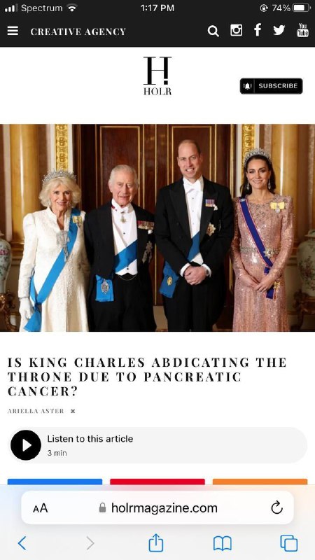 Bude to velká novinka?Král Charles se vzdává trůnu ve prospěch prince WilliamaS kolujícími f...