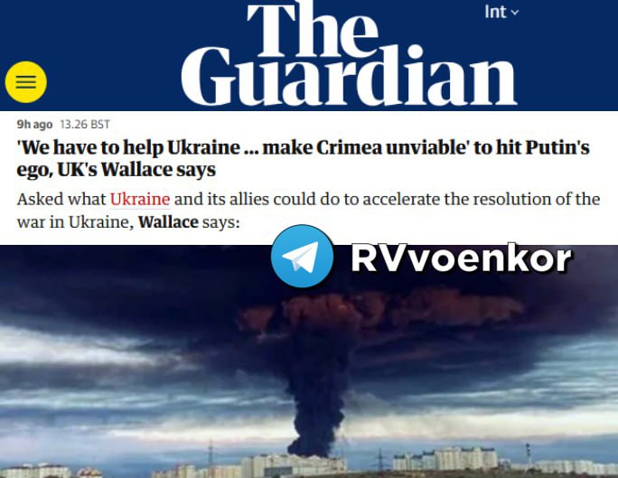 🇬🇧⚔️🇷🇺Bývalý britský ministr obrany vyzval, aby se Krym stal neobyvatelným - The...
