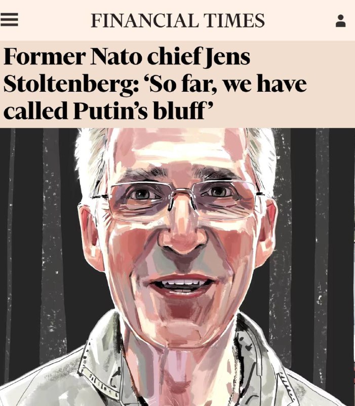 Bývalý šéf NATO Stoltenberg řekl, že během prvních dnů Severního vojenského okruhu se Zel...
