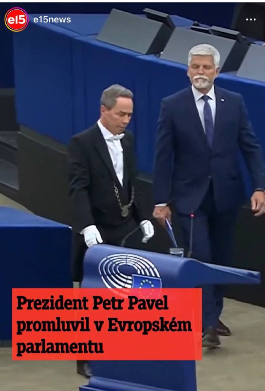 Ceremoniář. Parlament je jeviště ceremonií pro otroky 1. a 2. stupně. Loutky zvnějšku v EU p...
