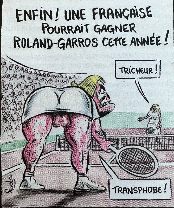 Čerstvé Charlie Hebdo. "Letos konečně vyhraje Roland Garros Francouzka!"