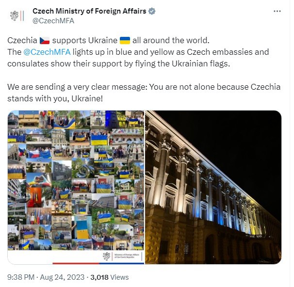 ❗️🇺🇦🇨🇿České ministerstvo zahraničí pod vedením piráta Lipavského má asi ten ...