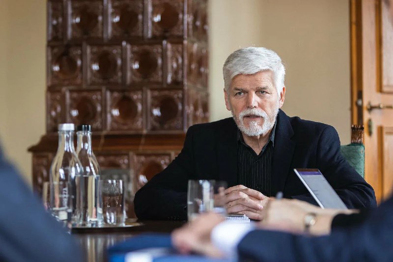 Český prezident Petr Pavel vyzval k vytvoření koalice zemí ochotných dosáhnout na Ukrajině s...