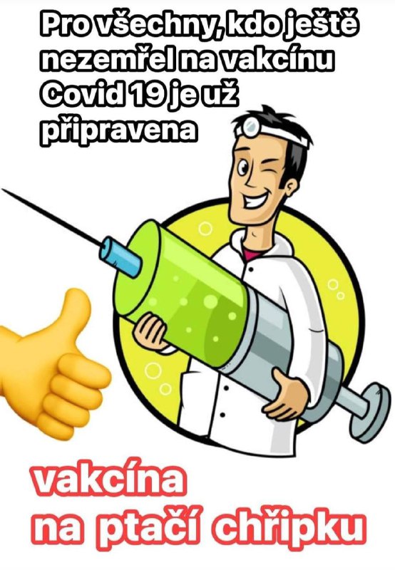 Chápando?????Na podzim se připravuje velká p.l.a.n.démie, E.U. už objednala pro "své"...