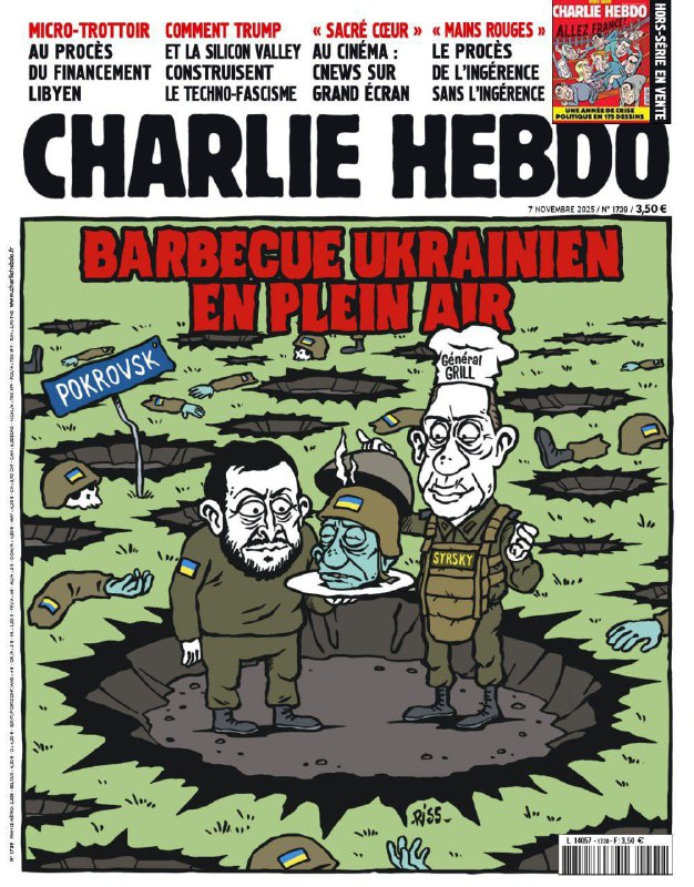 Charlie Hebdo a nové ukrajinské BBQ