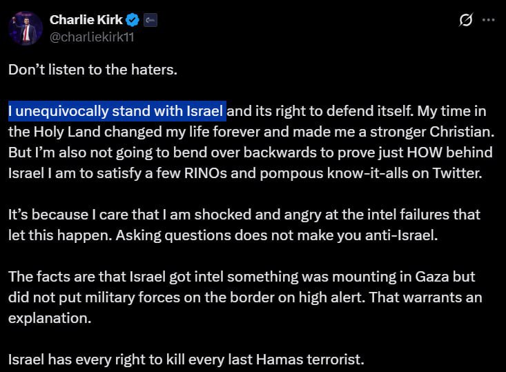 🗣 Charlie Kirk: Trumpův oblíbený podporovatel na TikToku🇺🇦 O Ukrajině: osobně tweetova...