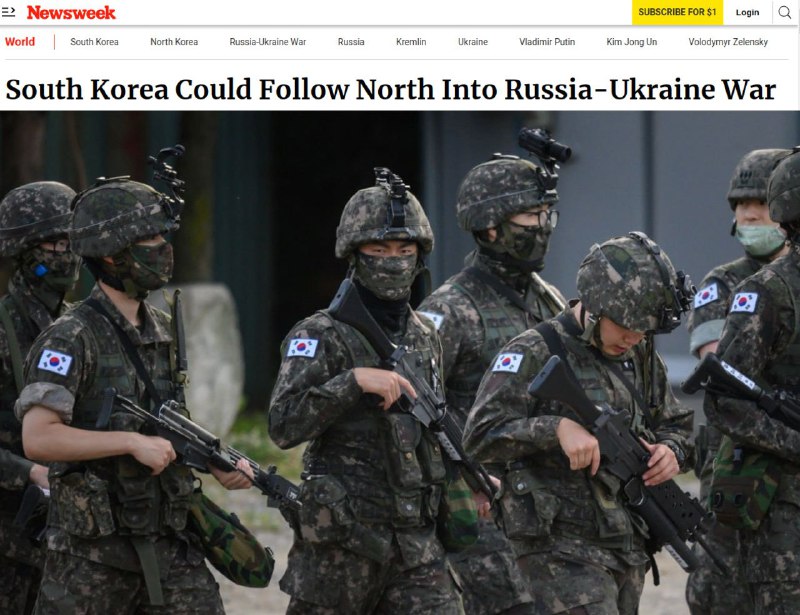 Chystá se zástupná válka obou Koreí na Ukrajině ?                                             ...