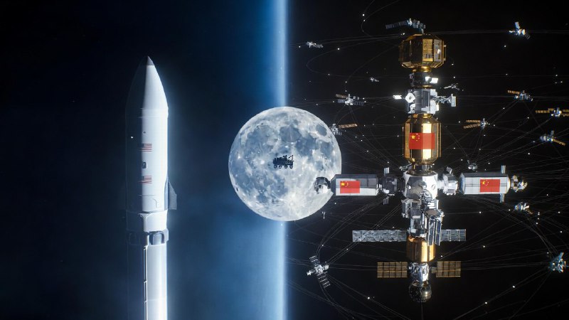 🚨🇨🇳🇺🇸Čína urychluje své vesmírné ambice uprostřed rostoucí konkurence s USAČ?... 🚨🇨🇳🇺🇸Čína urychluje své vesmírné ambice uprostřed rostoucí konkurence s USAČ?...