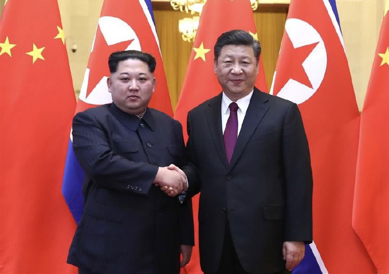 🇨🇳🇰🇵 Čínský prezident Si Ťin-pching říká Kim Čong-unovi, že je připraven zajis...