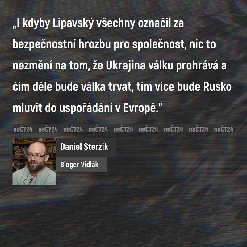 👀➡️Číst celý rozhovor na našem webu #vidlakuvdalekohled Sledujte @neCT24&nbsp; | 42TČen