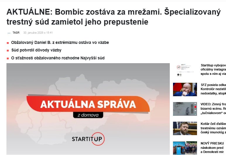 ❗️ Daniel Bombic ostáva vo väzbe. Dnes o tom rozhodol Špecializovaný trestný súd v Pezinku... ❗️ Daniel Bombic ostáva vo väzbe. Dnes o tom rozhodol Špecializovaný trestný súd v Pezinku...