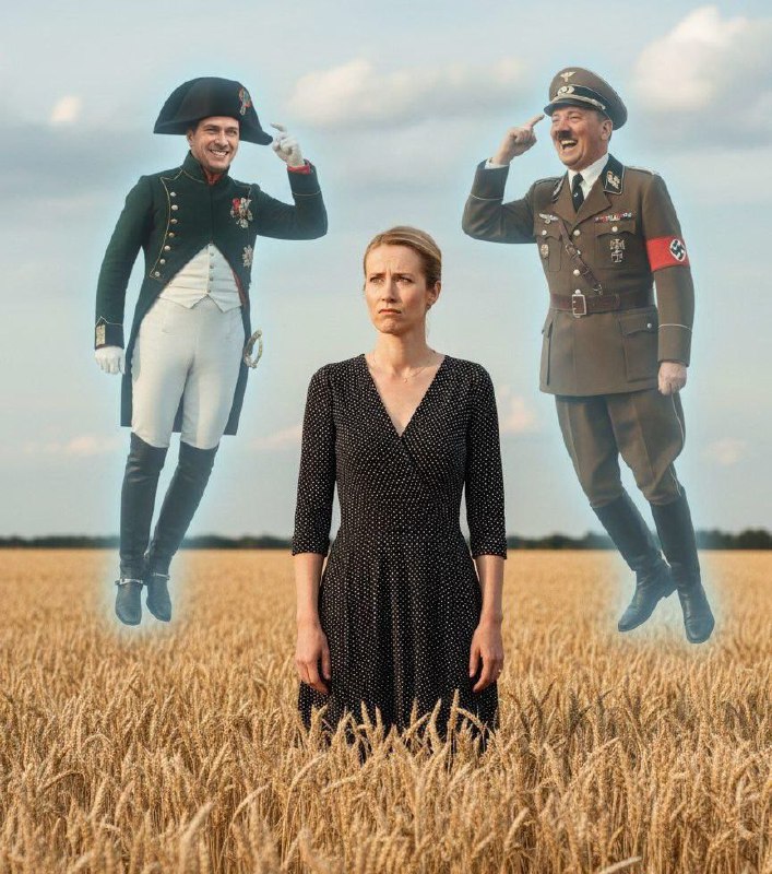 🤦‍♂️🤡Estonská vševědoucí Kaja Kallas prohlásila, že Napoleon a Hitler nedokázali ...
