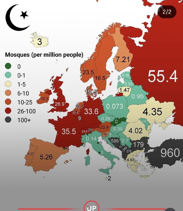 🇪🇺 EU | 🇸🇰 SR: Slovensko ako jediné v Európe nemá ani jednu mešitu.               ?...