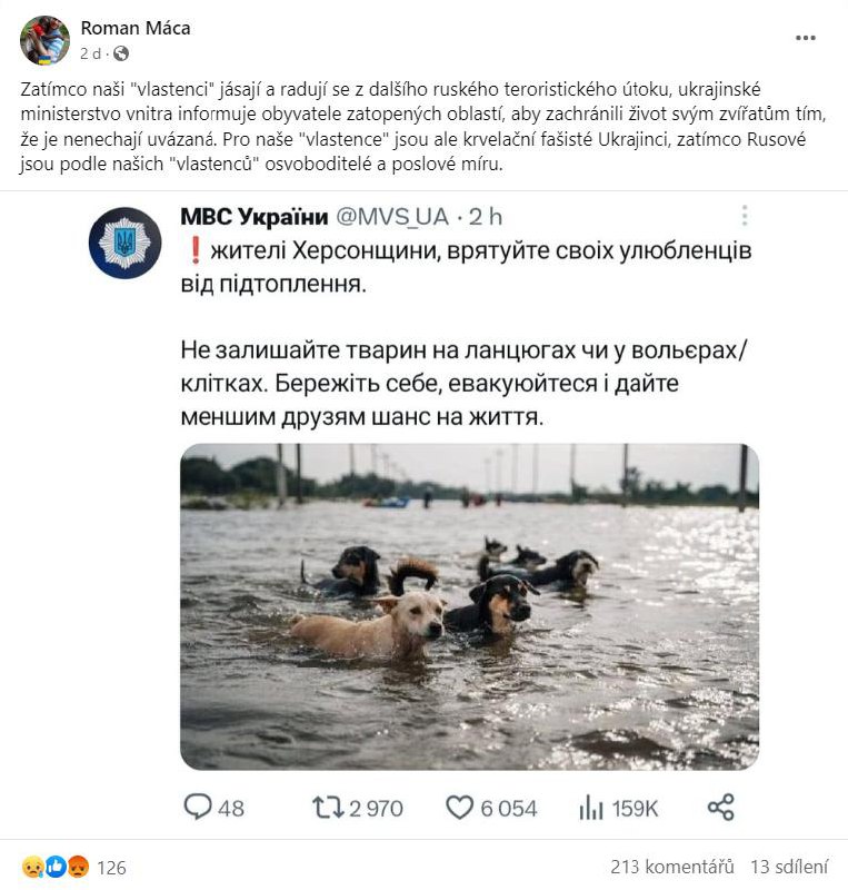 🤡 Europoslanec Zdechovský a rádoby odborník na „dezinformace“ Roman Máca šířili dalš?...