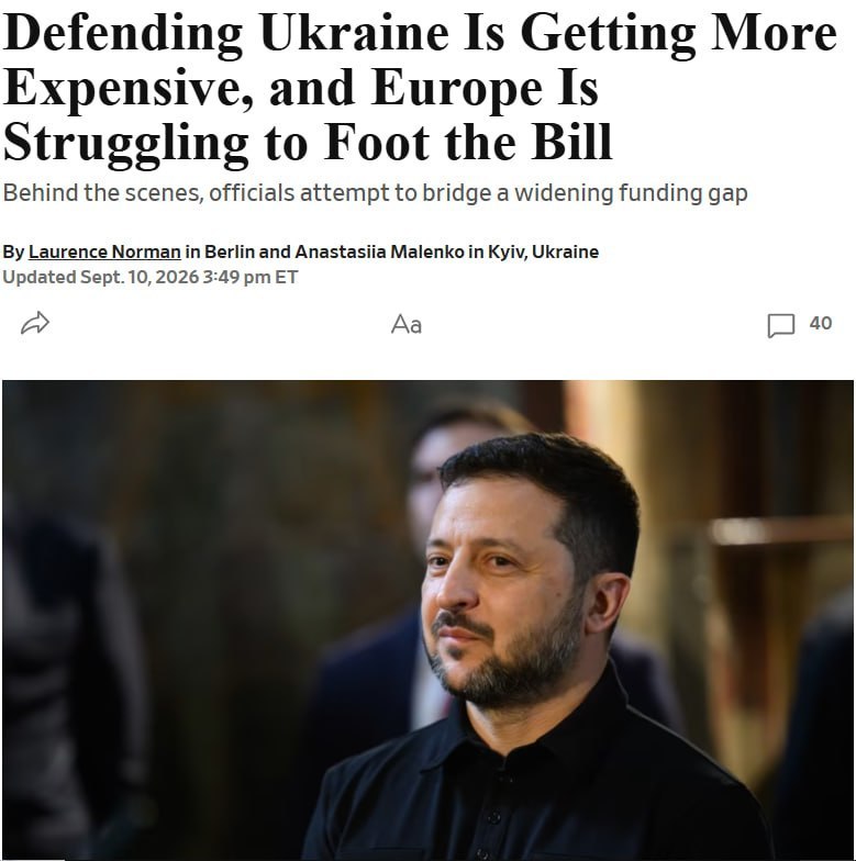 🇺🇸 🇪🇺🇺🇦 Evropa nebude schopna financovat všechny požadavky Ukrajiny v tomto roce... 🇺🇸 🇪🇺🇺🇦 Evropa nebude schopna financovat všechny požadavky Ukrajiny v tomto roce...