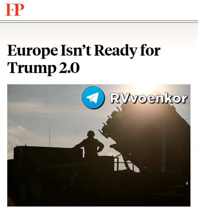 ‼️🇪🇺🇺🇸Evropa není připravena vyrovnat se s výzvami, které by mohlo přinést dru...