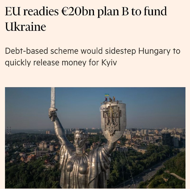 💸🇺🇦 Evropa připravuje plán na přidělení 20 miliard eur Ukrajině, pokud se jí nepoda?...