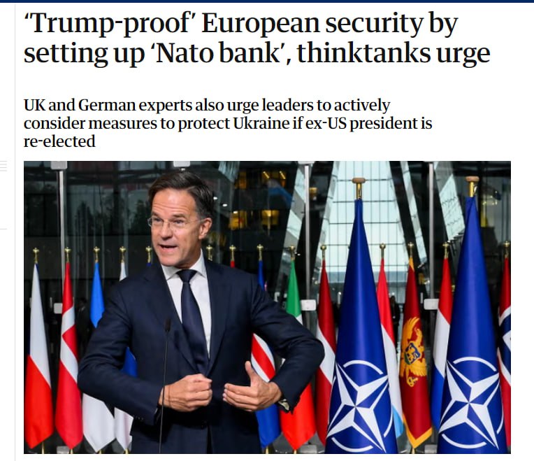 „Evropa se musí připravit na vítězství Trumpa a na to, aby NATO zůstalo bez amerických pen?...