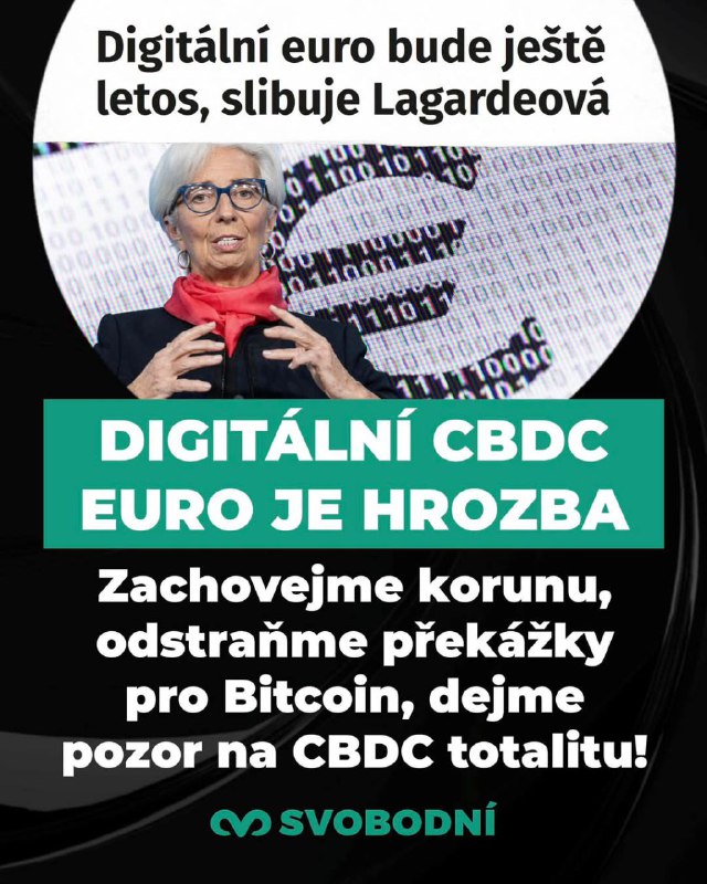 Evropská centrální banka prý teď finalizuje návrh digitálního eura a vyvíjí pro něj infra...