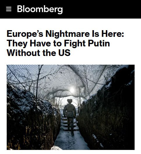 ‼️🇪🇺🇷🇺🇺🇸Evropská noční můra je tady: Nyní bude EU bojovat proti Rusku bez...