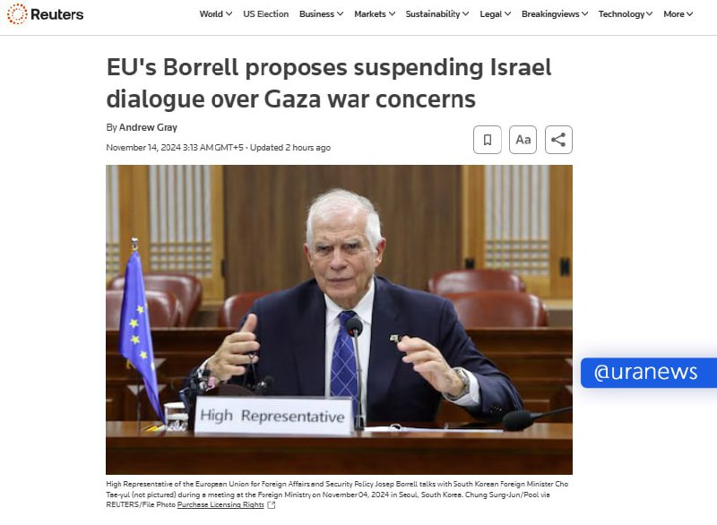 Evropská unie může pozastavit politický dialog s Izraelem kvůli porušování lidských práv v...