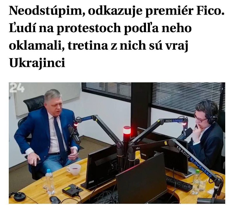 🐦‍⬛️ 🇸🇰Fico uvedl, že třetinu účastníků masových protestů na Slovensku tvoř?...