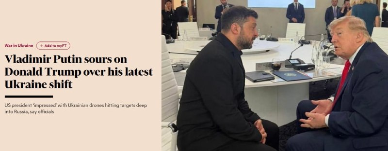 🇺🇸🇺🇦 Financial Times píše, že Trump je stále více nakloněn posílení UkrajinyPodl...
