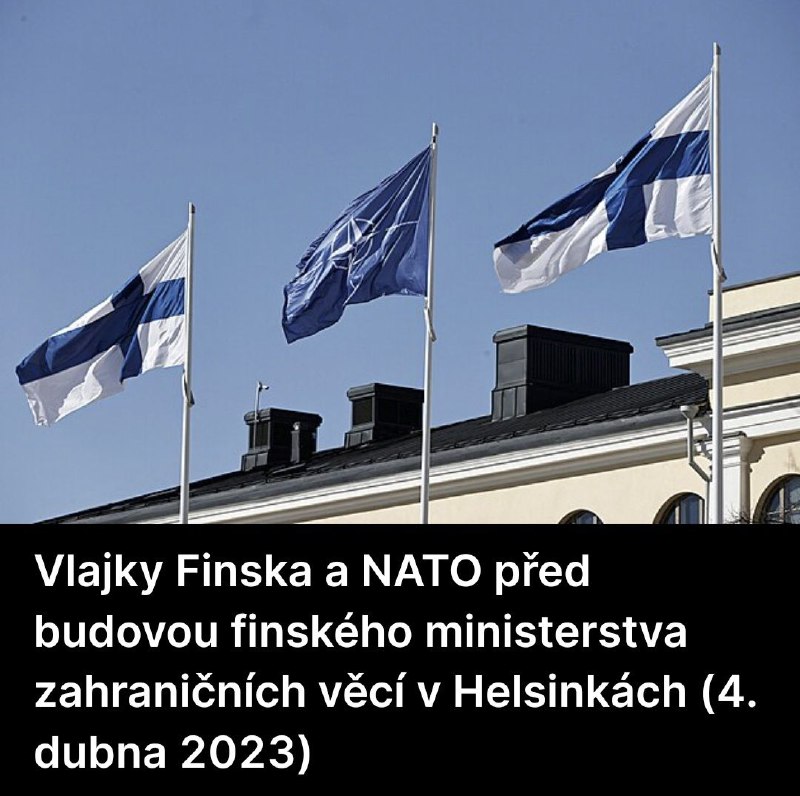 ??????Finsko ofici&aacute;lně vstoupilo do NATO.