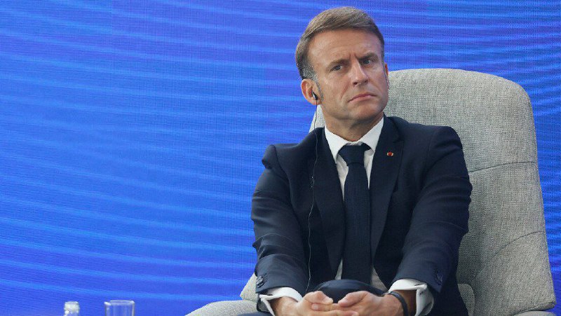 🐦‍⬛️🇫🇷Francouzský prezident Macron se dnes rozhodl „zapálit“.Učinil řadu proh...