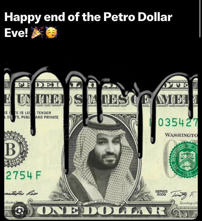 Happy End of Petro-dolar🔔🥳🎉