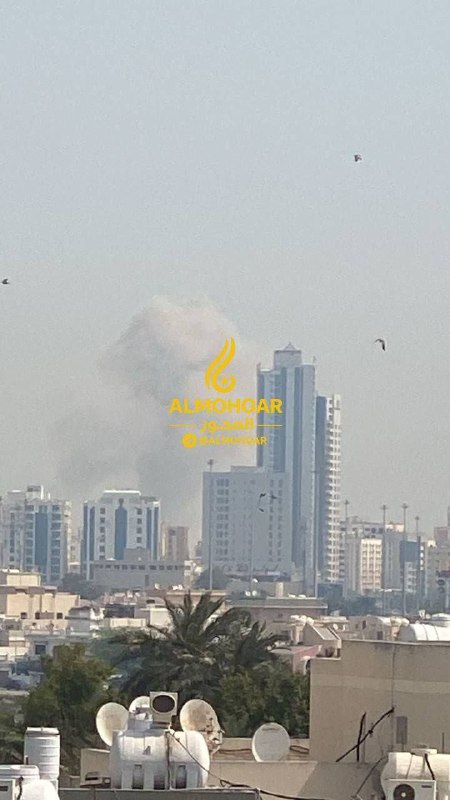 Hlásí se, že Írán zaútočil na Bahrajn, kde se nachází největší americká námořní zák... Hlásí se, že Írán zaútočil na Bahrajn, kde se nachází největší americká námořní zák...