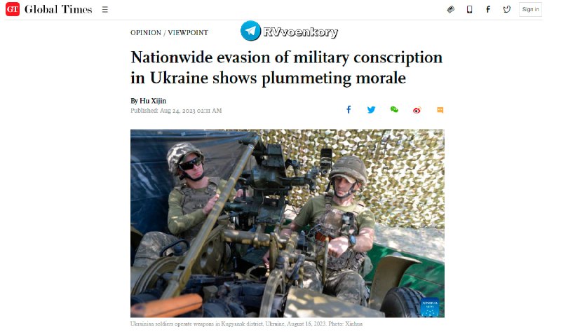 Hromadné vyhýbání se mobilizaci na Ukrajině svědčí o prudkém poklesu morálky OSU - Global ...