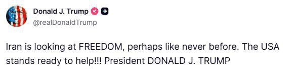 🇺🇸💥🇮🇷 Írán usiluje o SVOBODU, možná více než kdy jindy. USA jsou připraveny po...