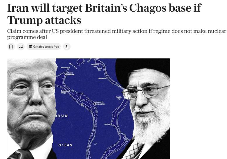 Írán zaútočí na americko-britskou základnu Diego Garcia, pokud Trump zasáhne Teherán – Tel...